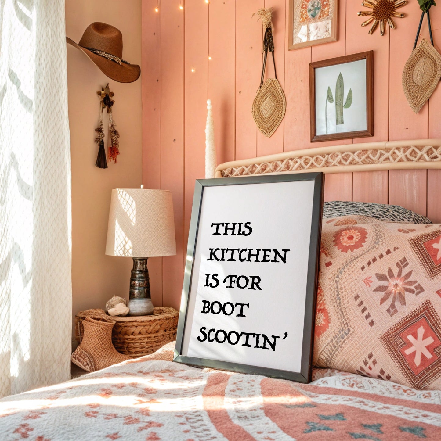 This Kitchen Is for Boot Scootin
