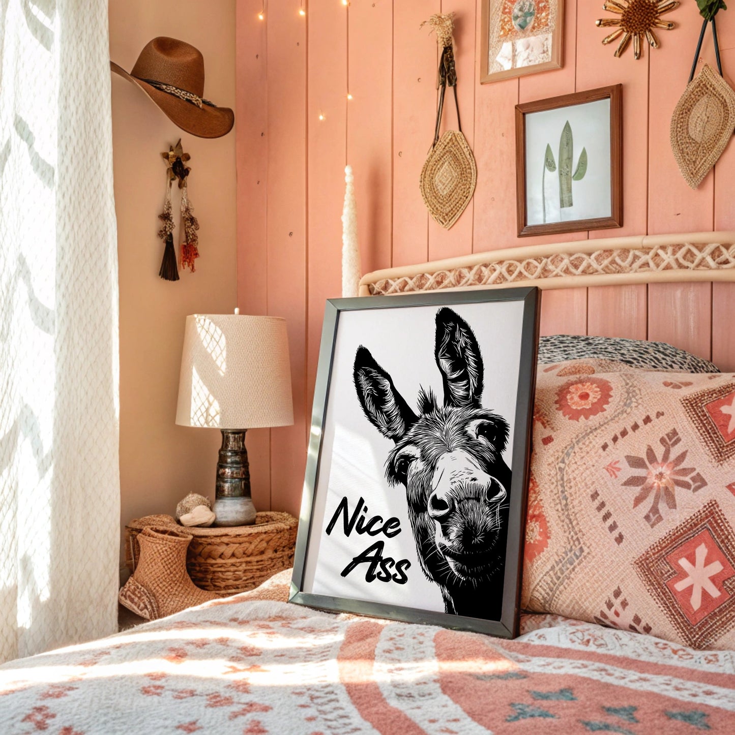 Nice Ass Donkey Humor Print
