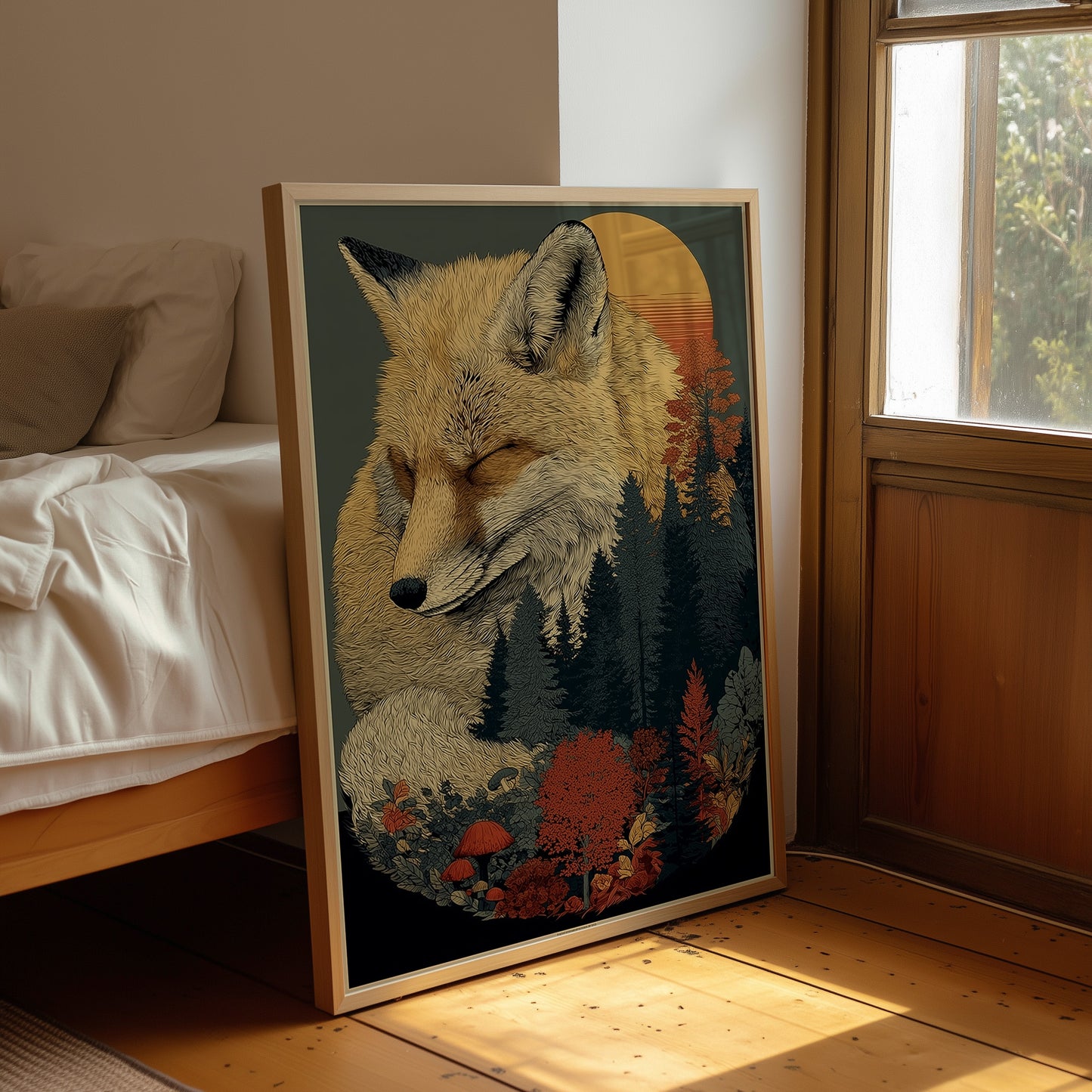 The Forest Dreaming Through the Fox