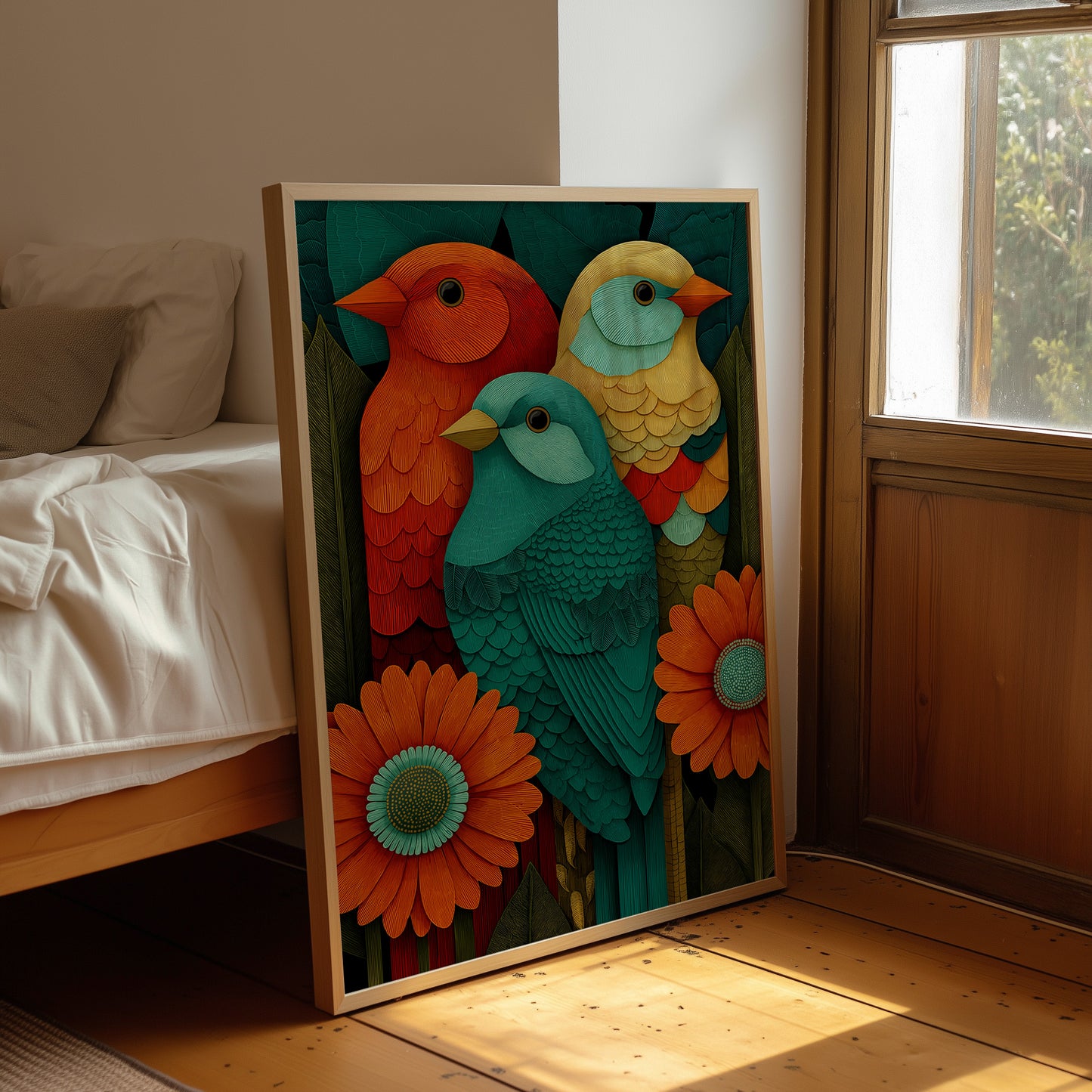 Three Birds Who Never Needed to Explain Themselves