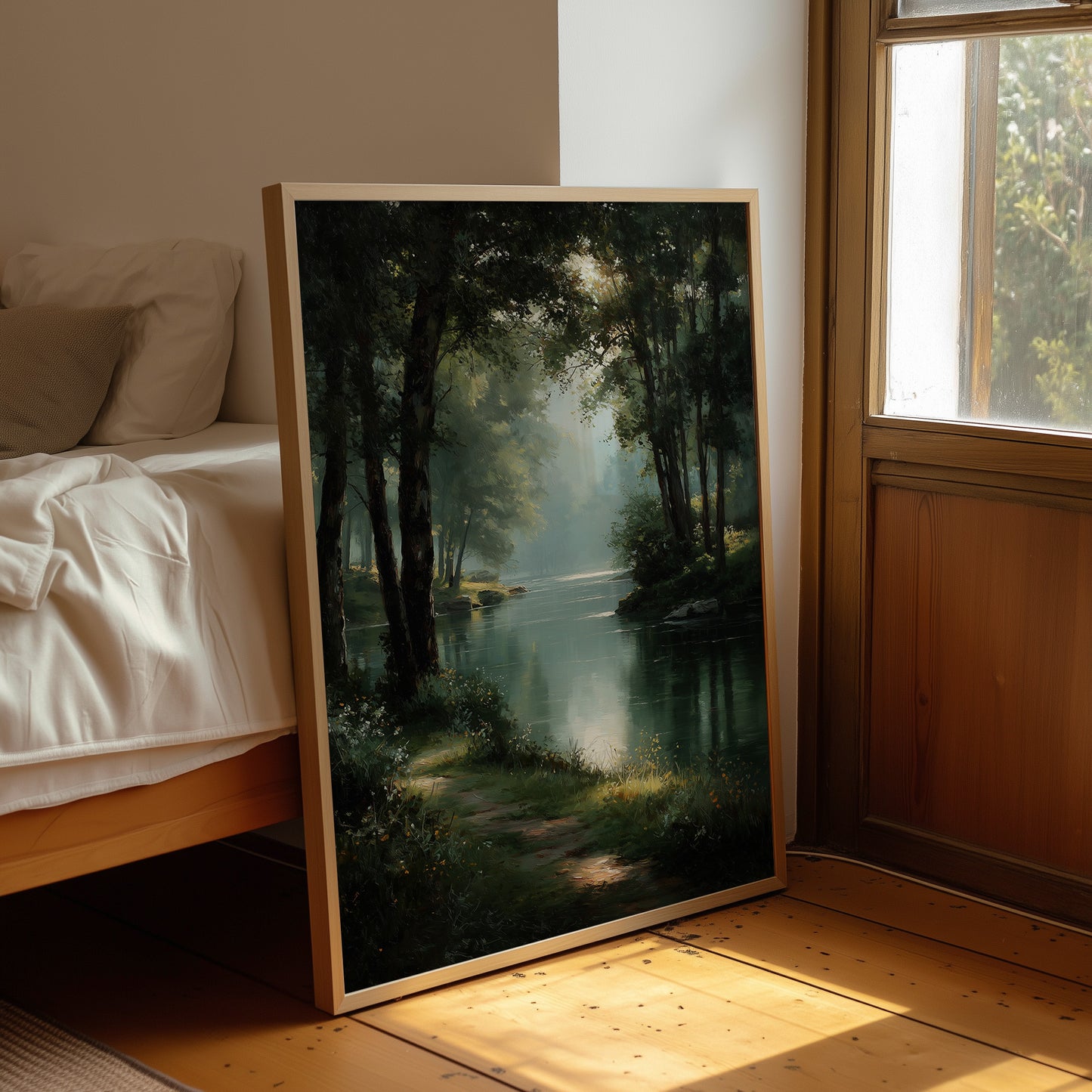 The River Held the Light for Hours