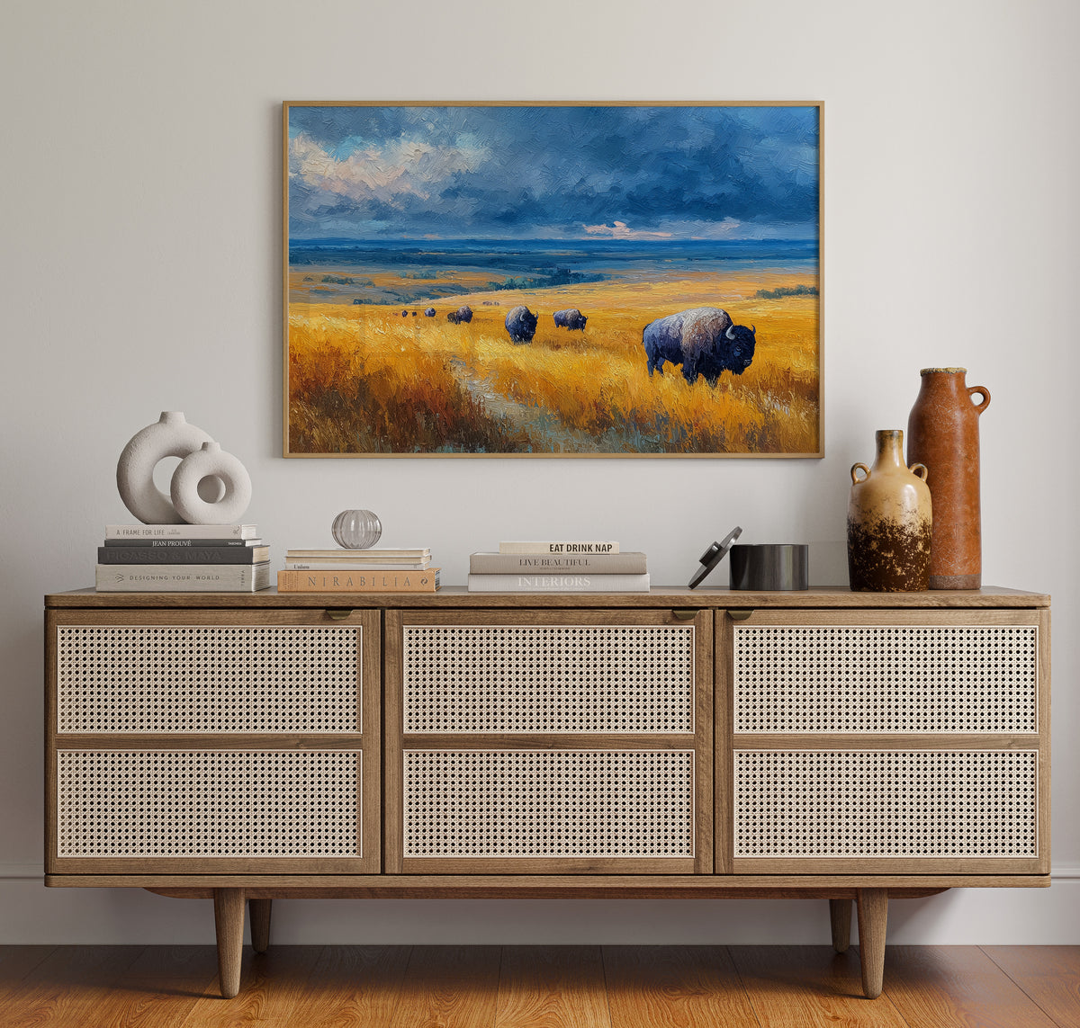 Storm Coming, Bison Not Bothered