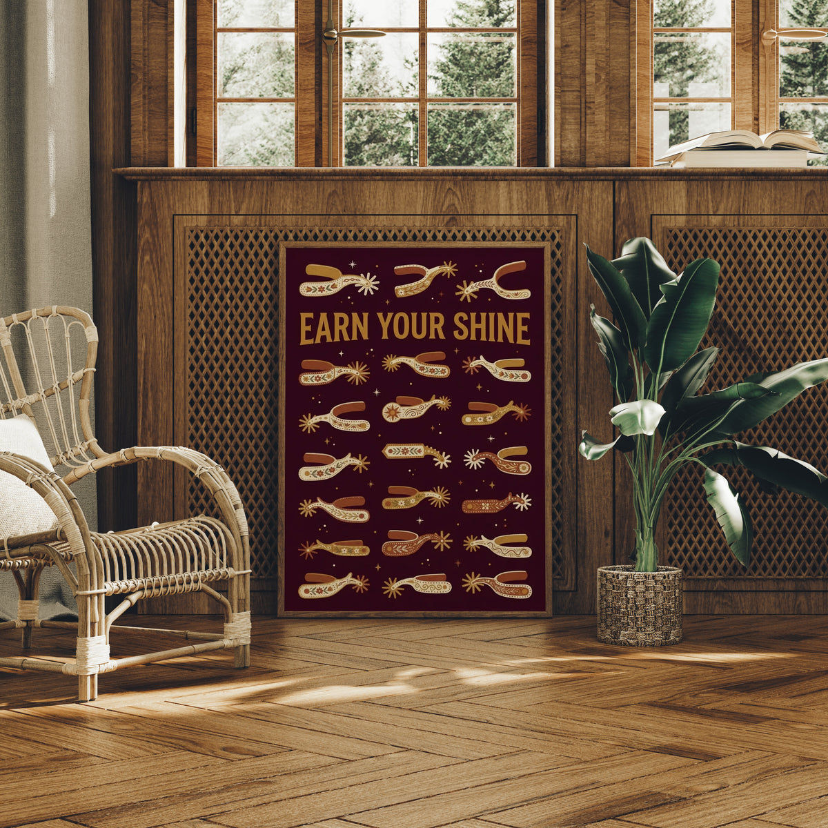 Earn Your Shine: Spurs Sold Separately
