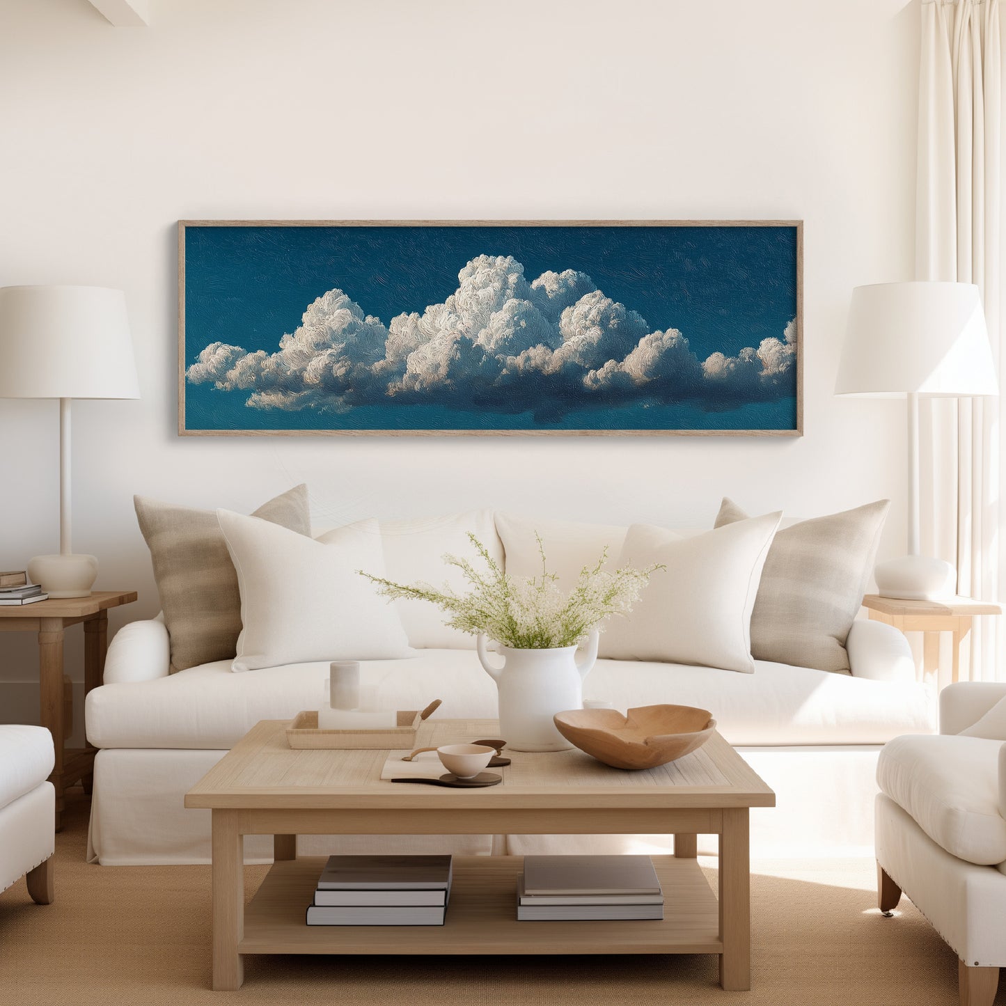 Towering Clouds In Endless Blue