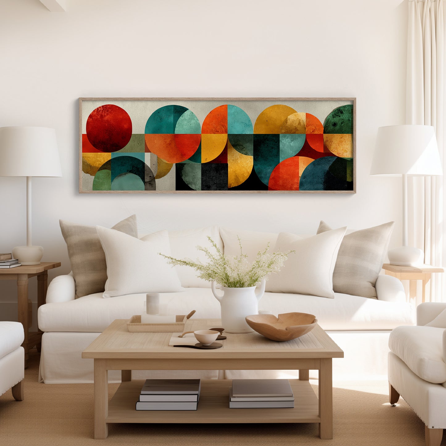 Mid Century Circles and Color Geometry