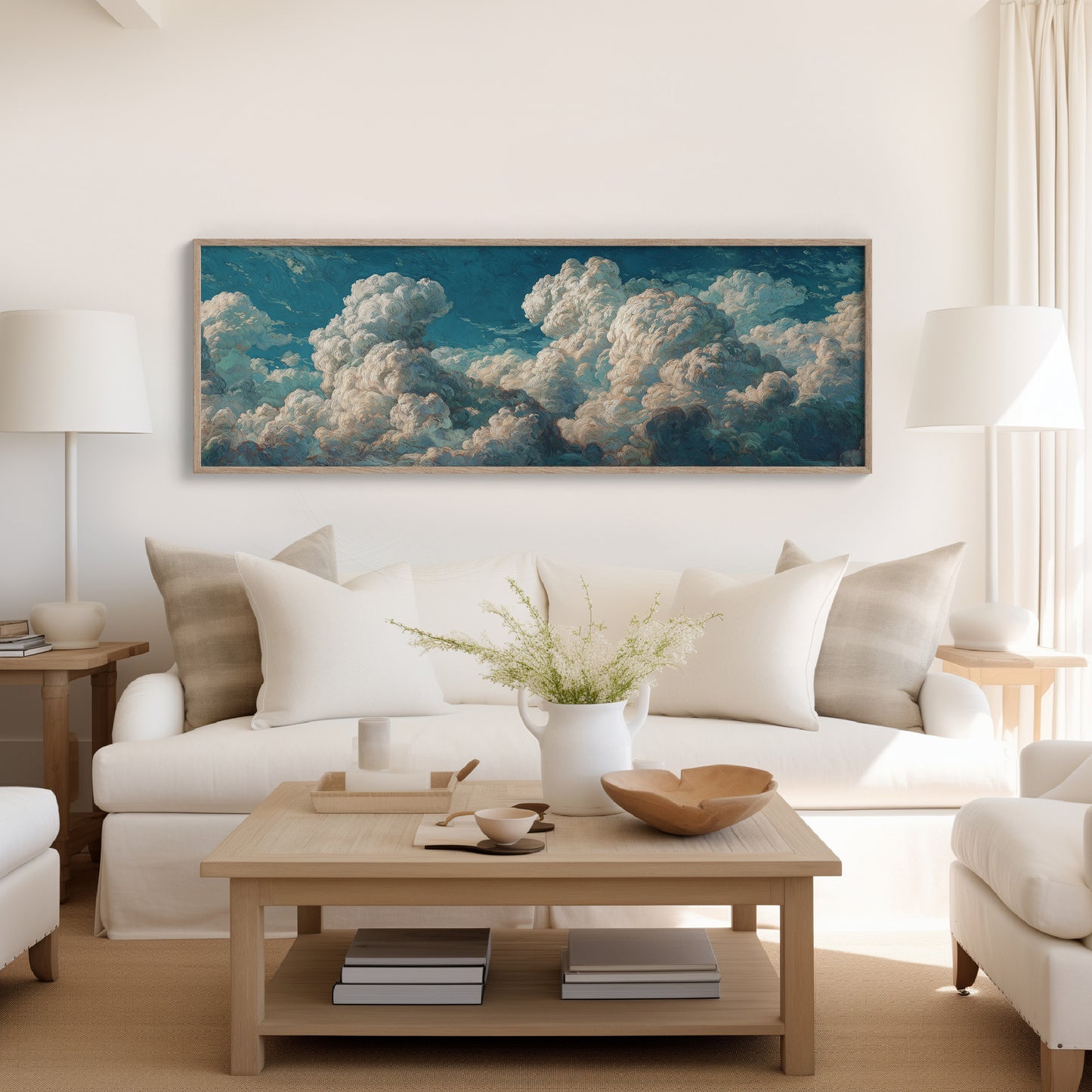 Dreamy Billowing Cloudscape
