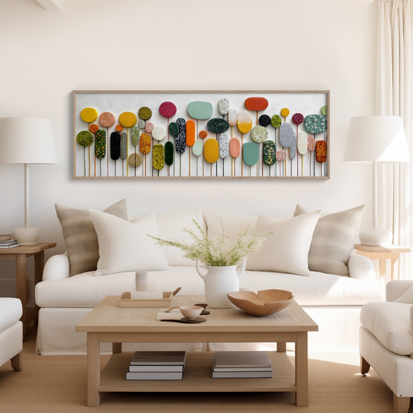 Colorful Modern Abstract Garden