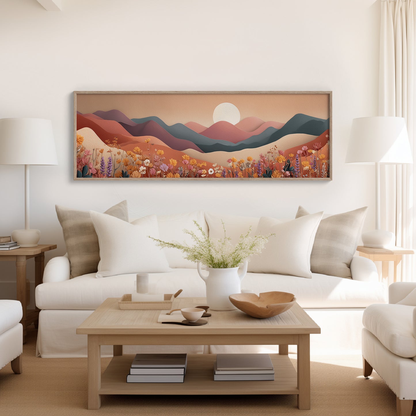 Wildflowers Beneath The Quiet Sun