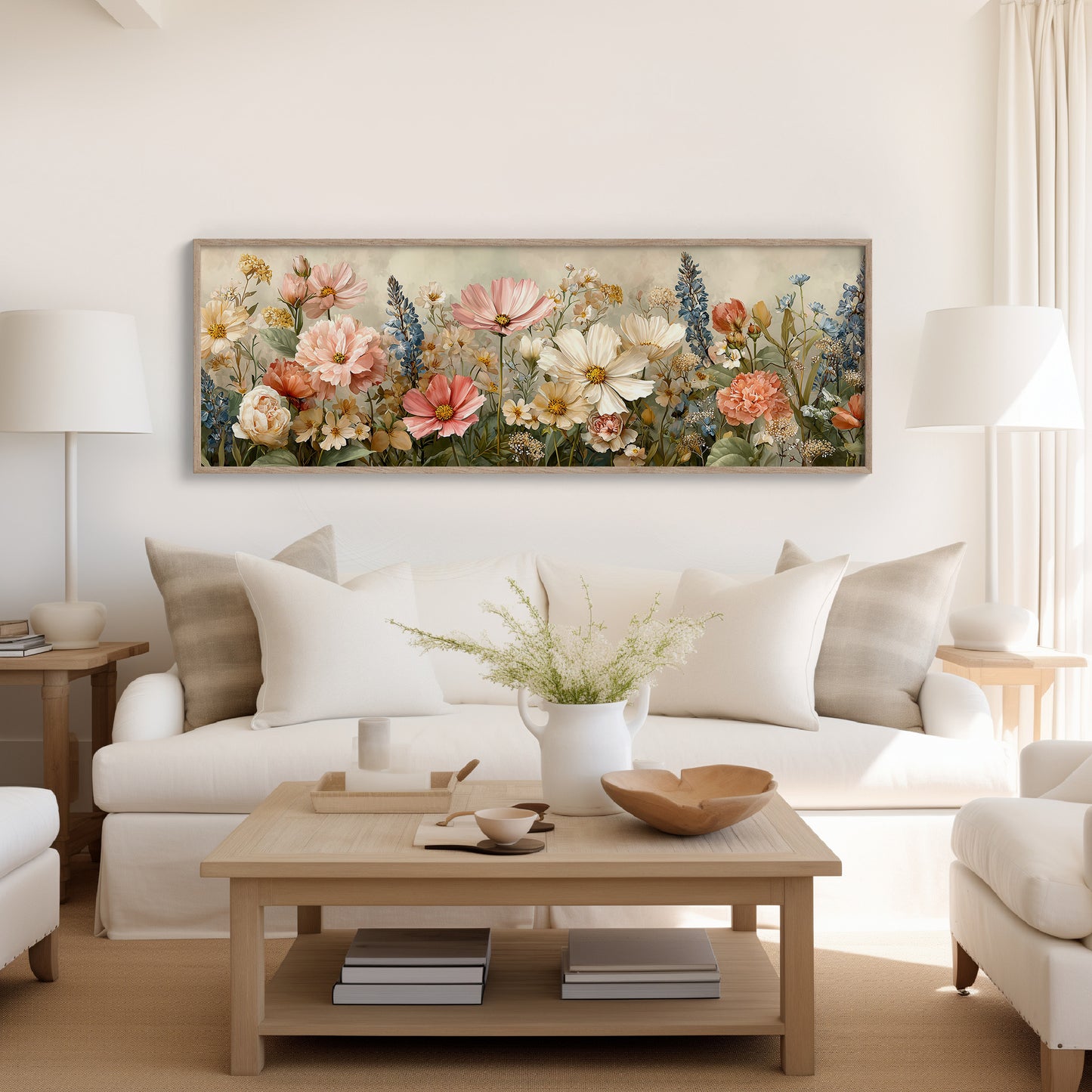 Soft Meadow Bloom Garden