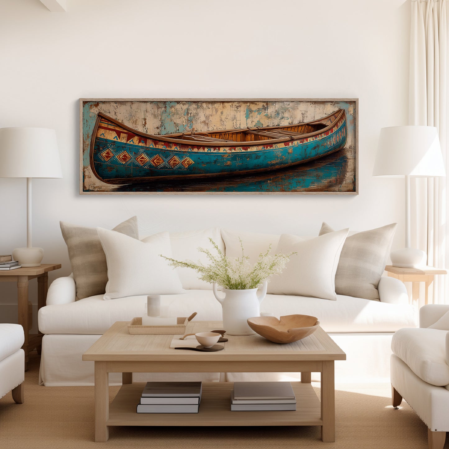 Canoe of Painted Echoes