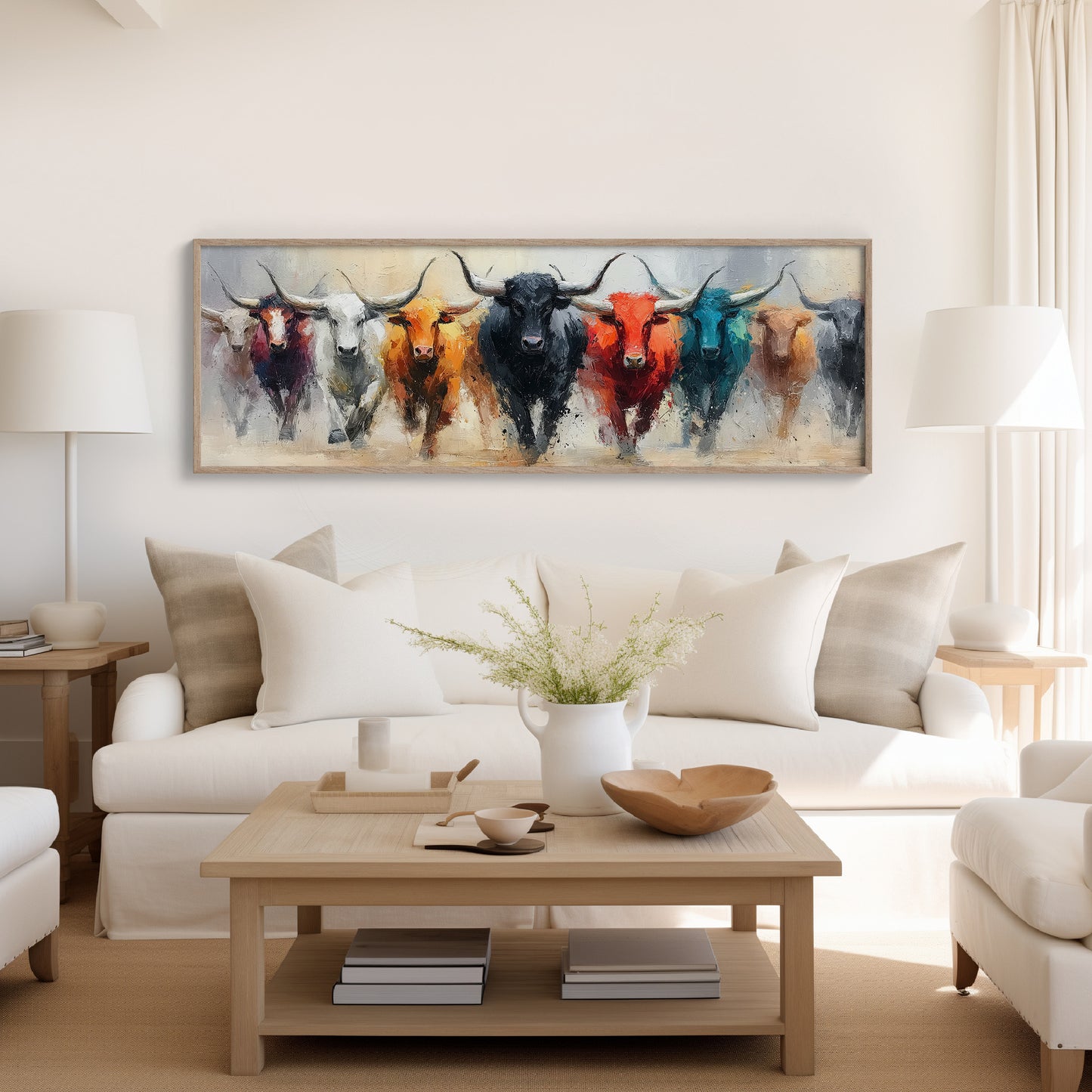 Charge of the Painted Herd