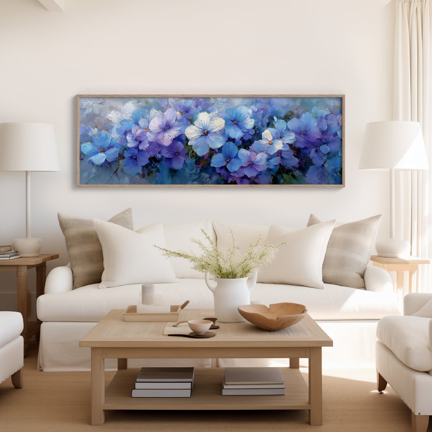 Whispers in Blue Petals