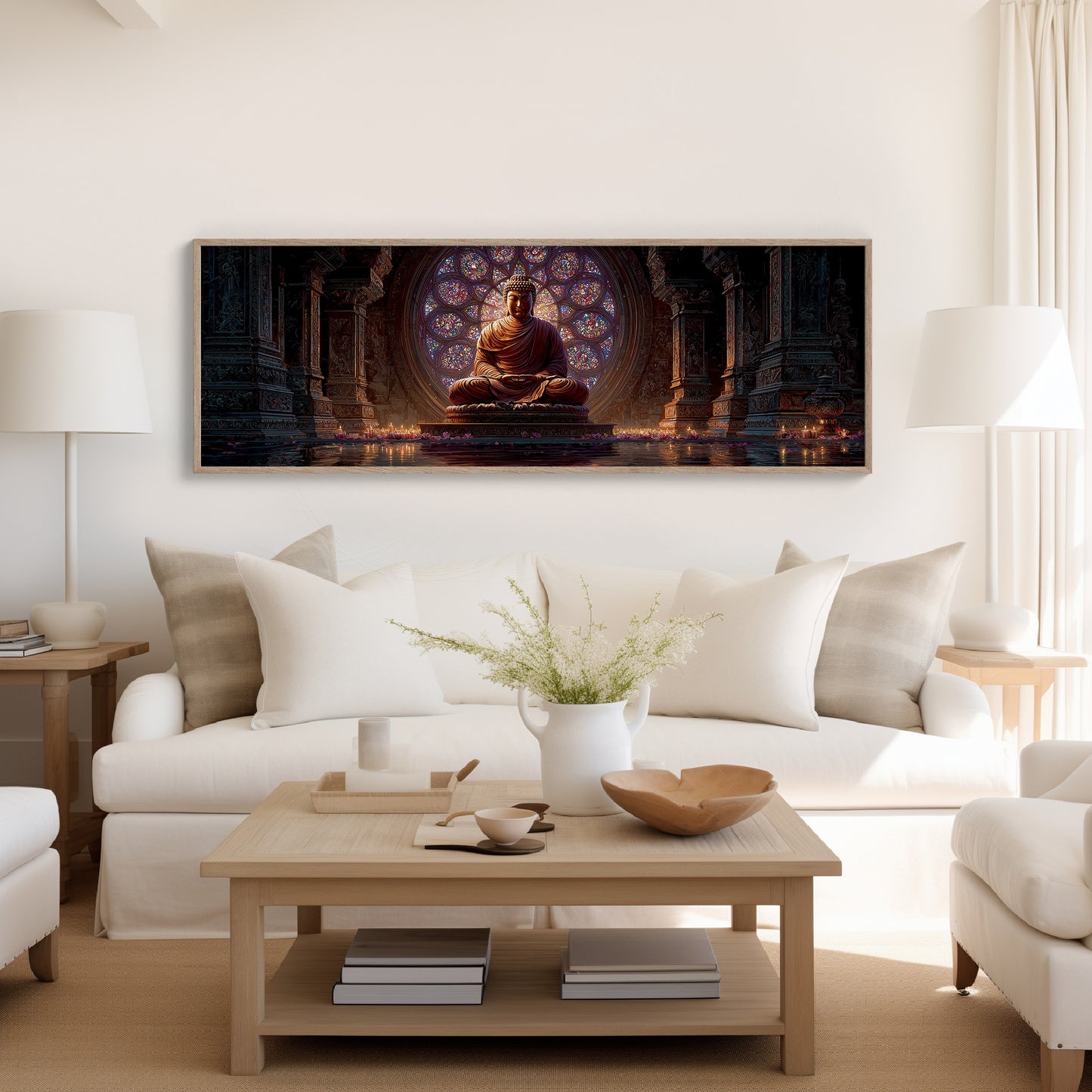 Stillness Beneath the Sacred Light