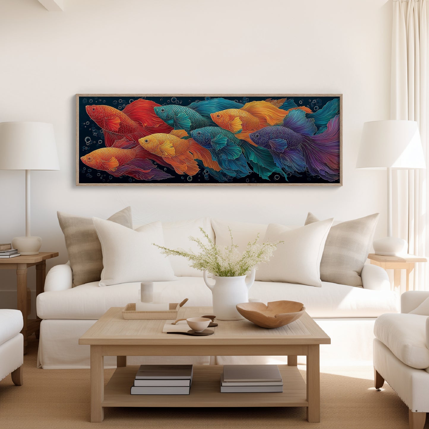 Parade of the Rainbow Bettas