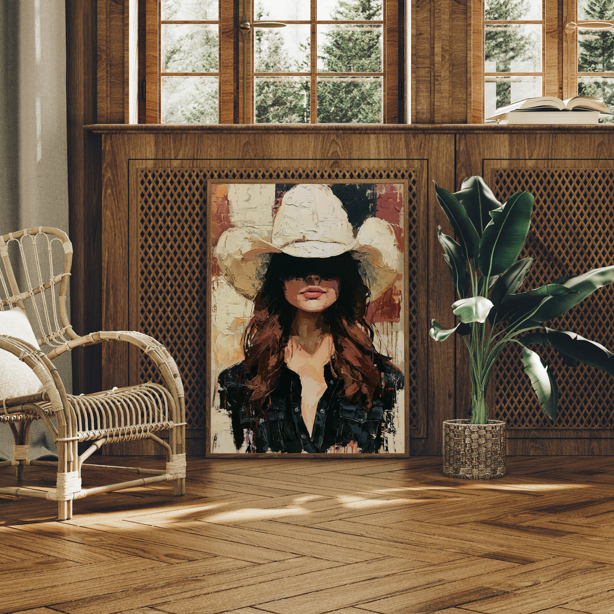 Shadowed Under a White Hat