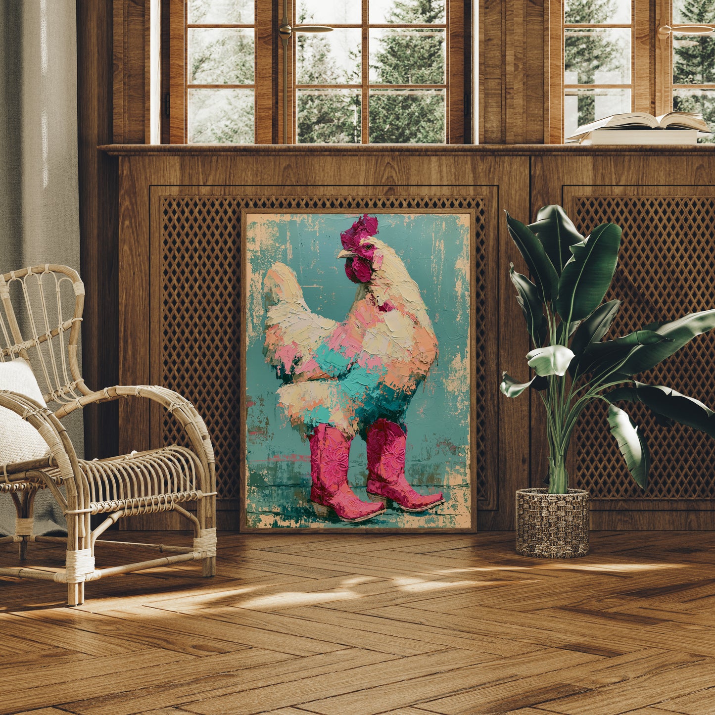 Booted Up: The Rooster's Rodeo Strut
