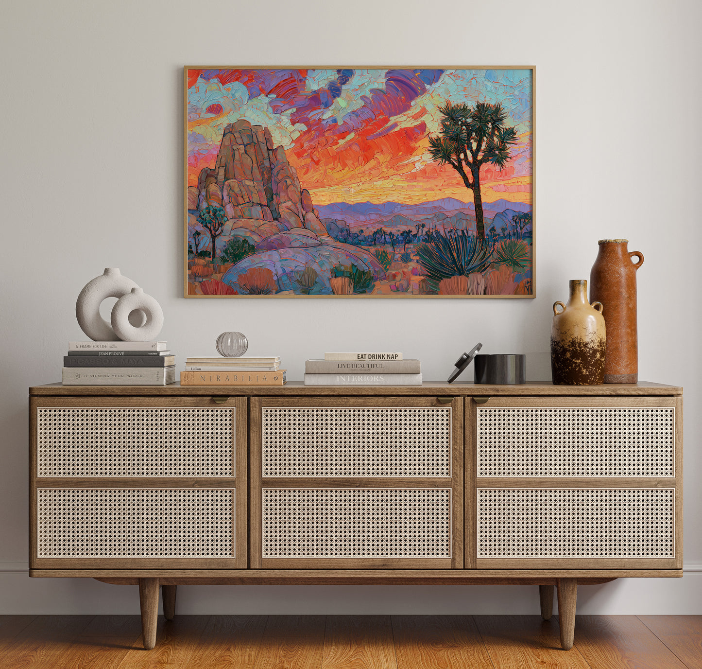 Fever Sky Over Joshua Tree