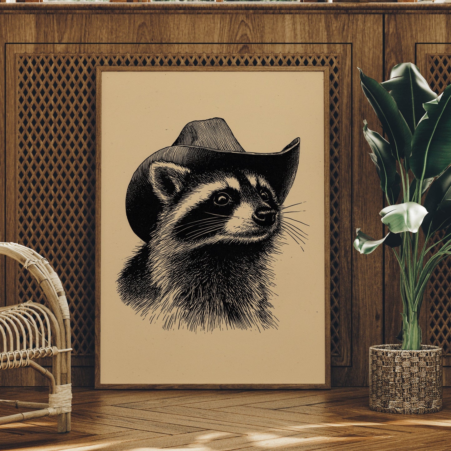Ranch Hand Raccoon