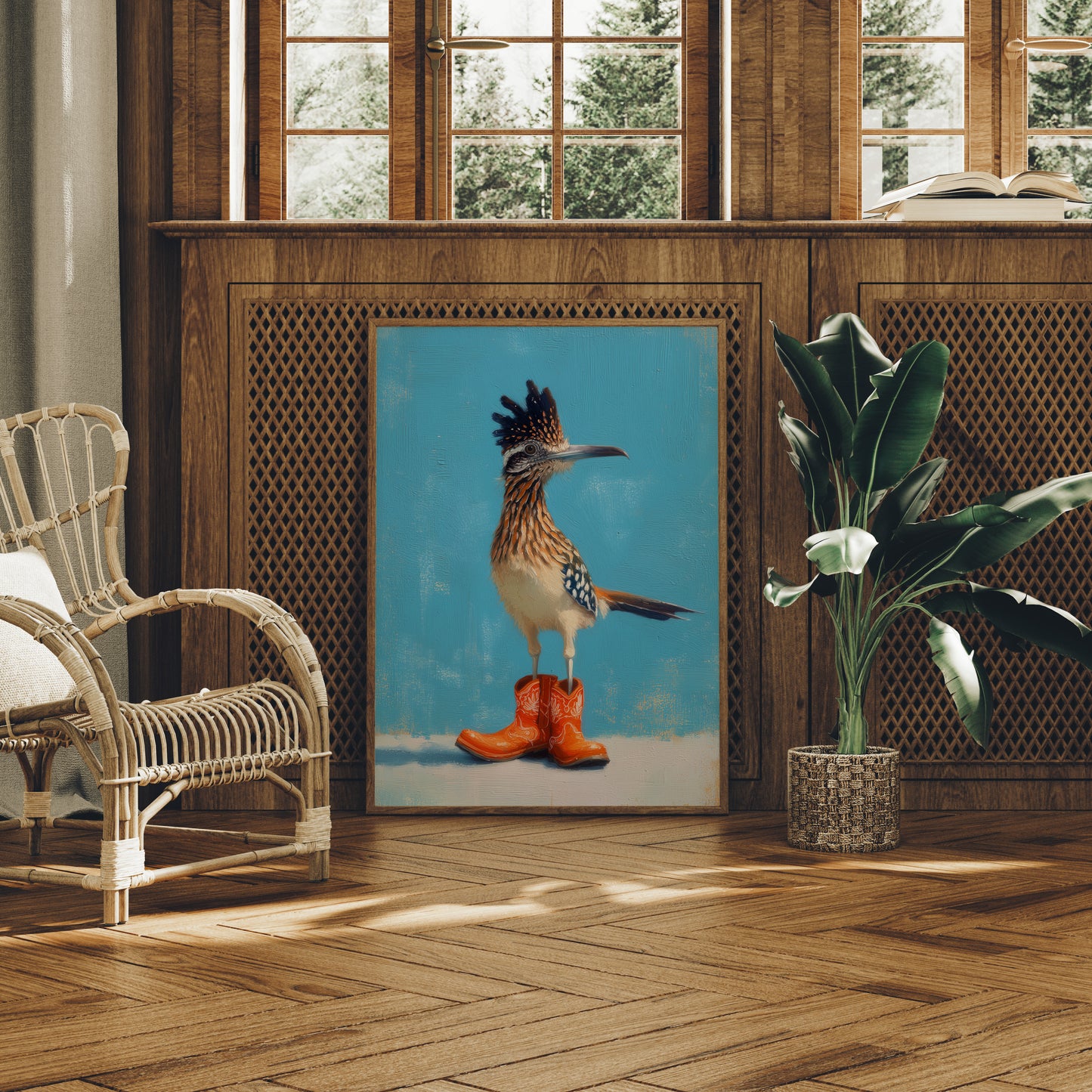 Desert Dash In Cowboy Boots