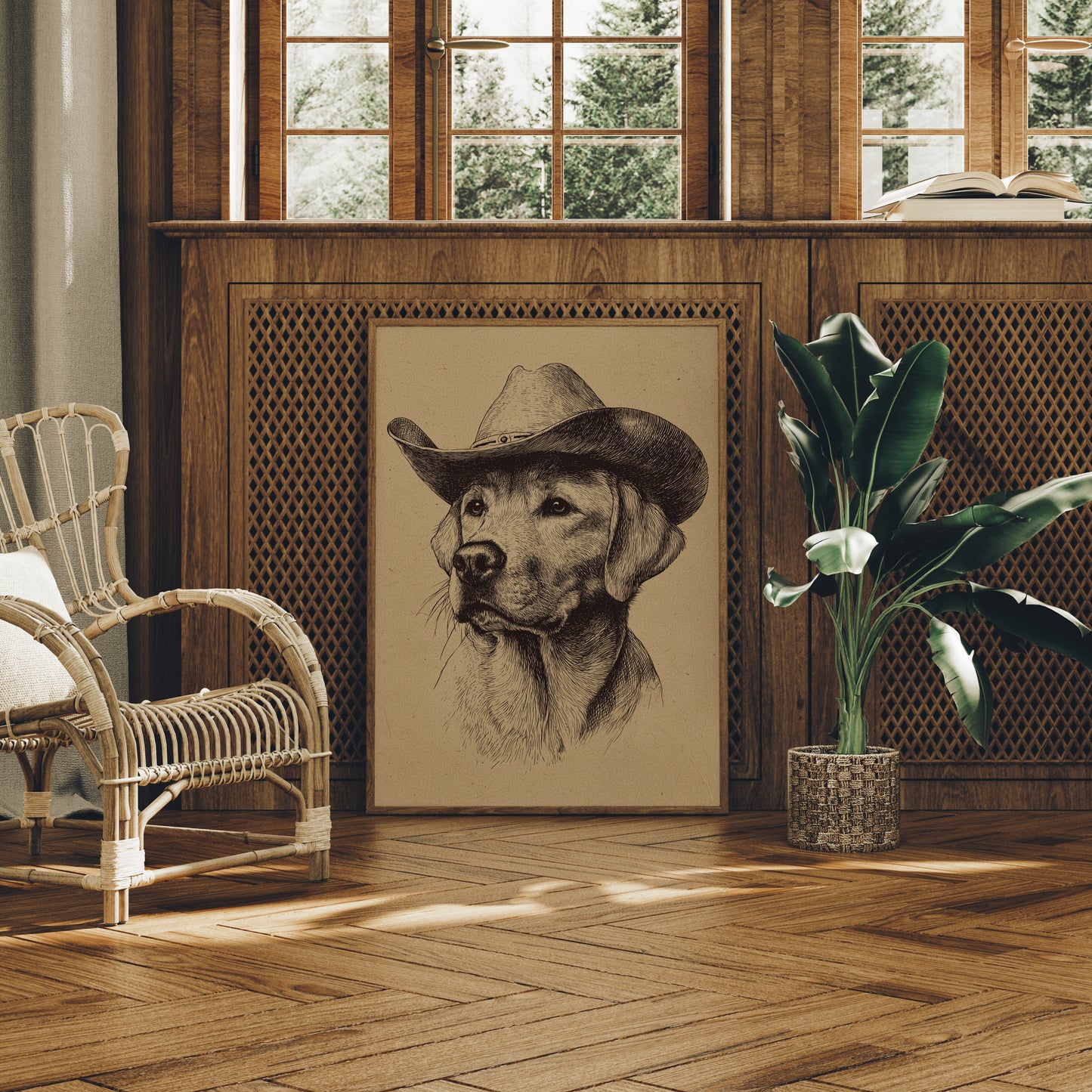 Prairie Scout In Stetson