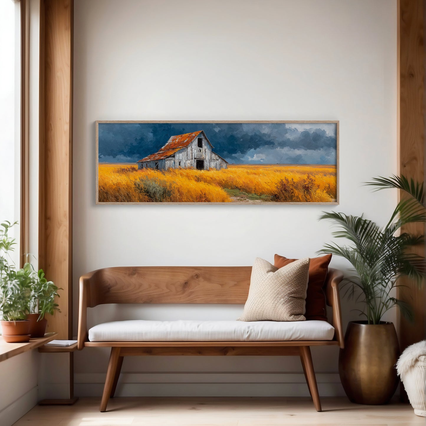 Storm Over Golden Fields