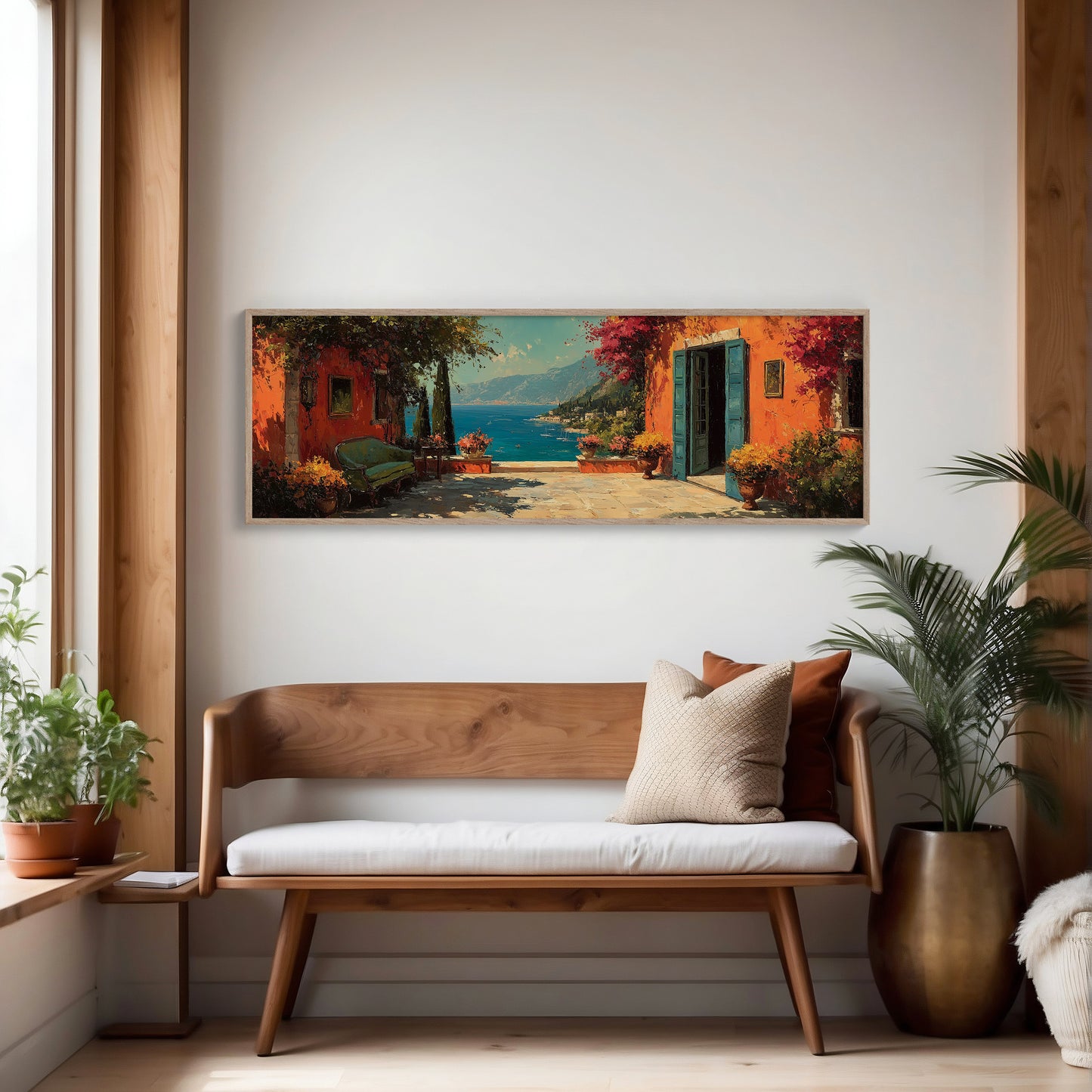 Mediterranean Terrace by the Sea