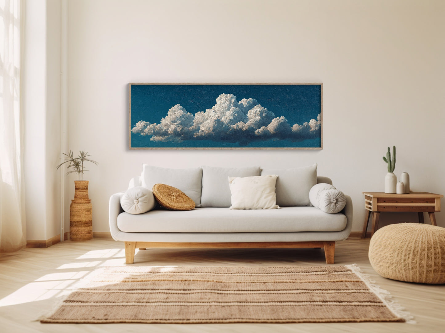 Towering Clouds In Endless Blue