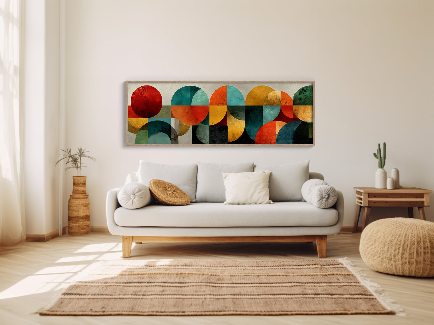 Mid Century Circles and Color Geometry