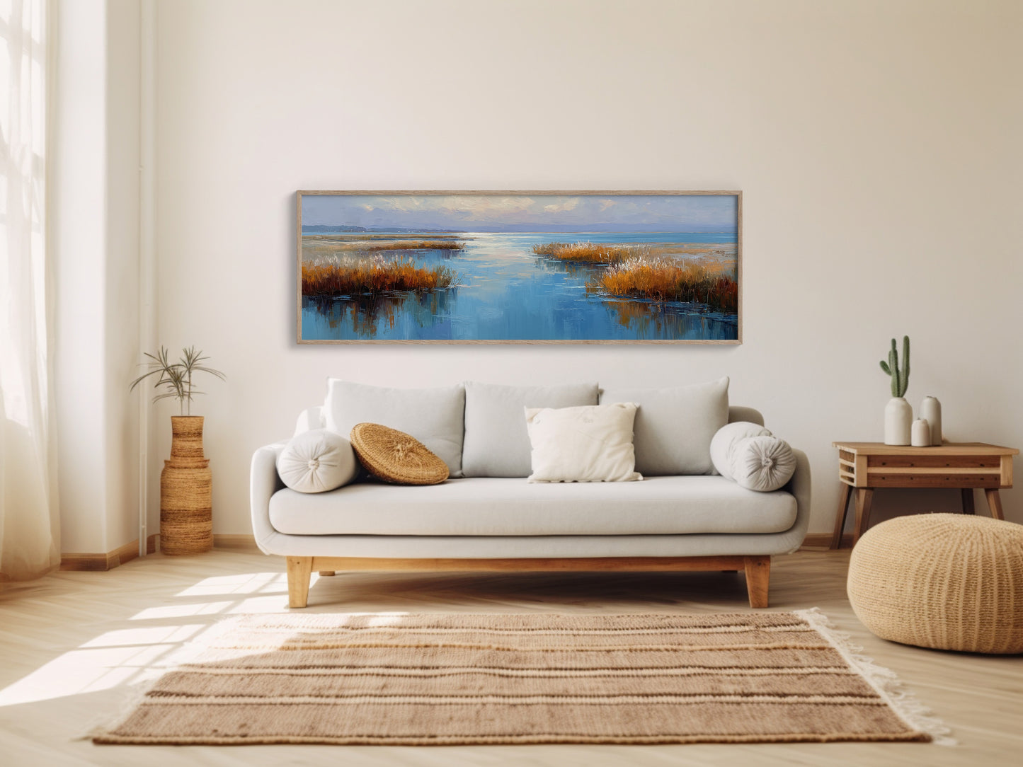 Golden Reeds by Quiet Waters