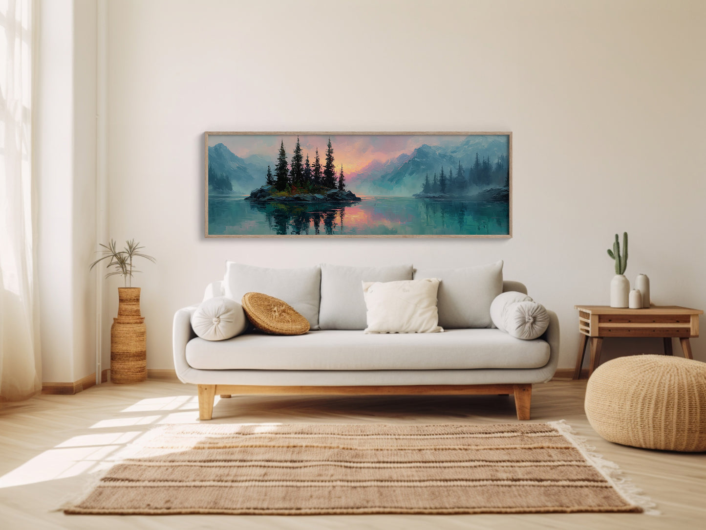 Island Pines at Quiet Daybreak