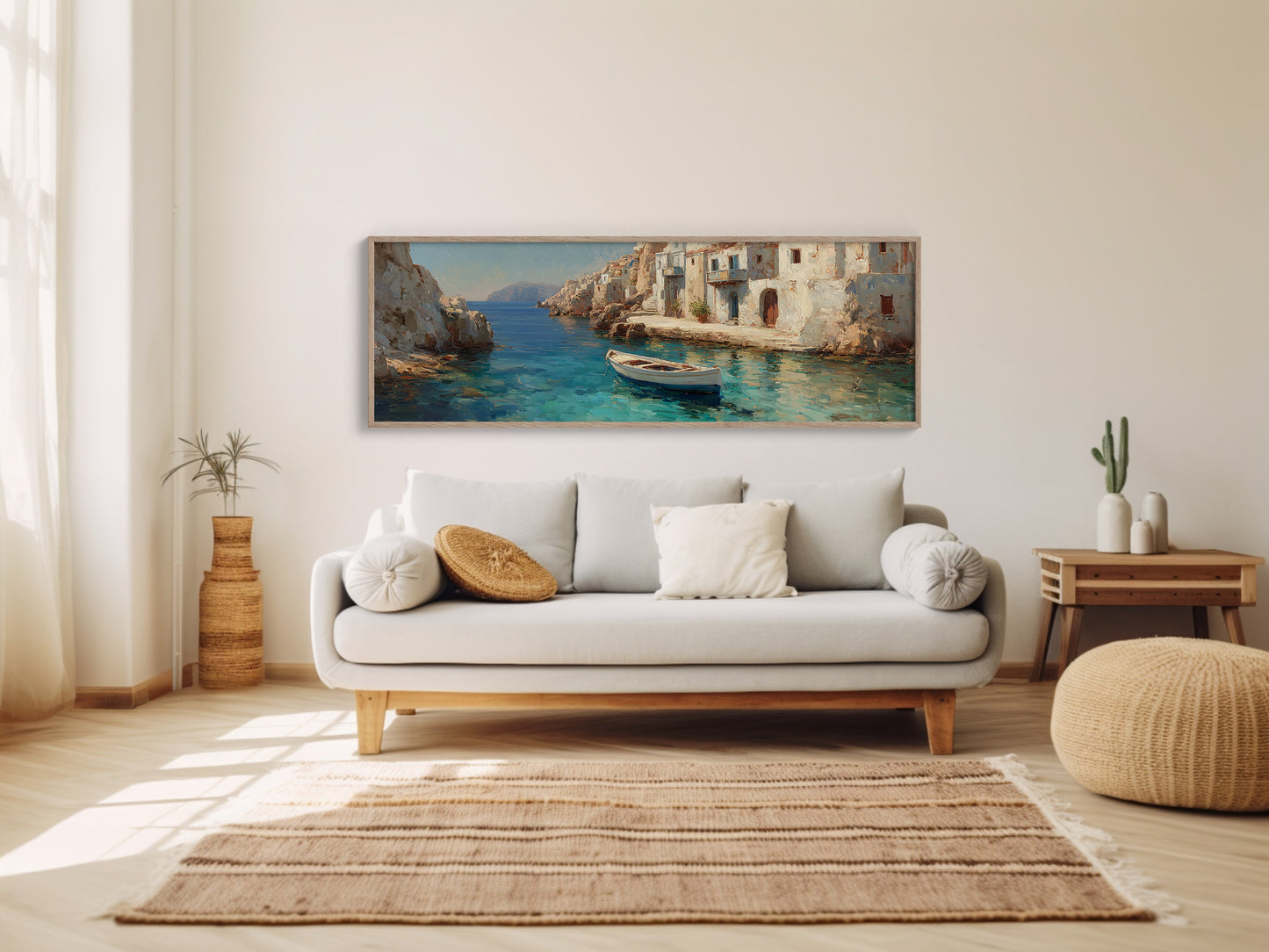 Quiet Boat in a Coastal Cove