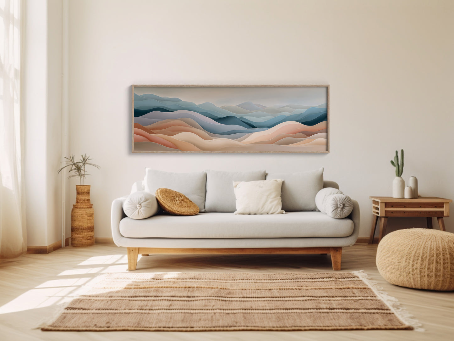 Waves of Dawn Over Quiet Hills