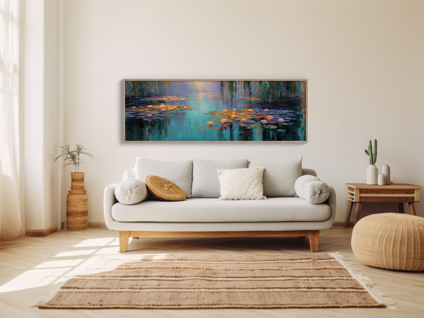 Lily Glow on the Quiet Lagoon