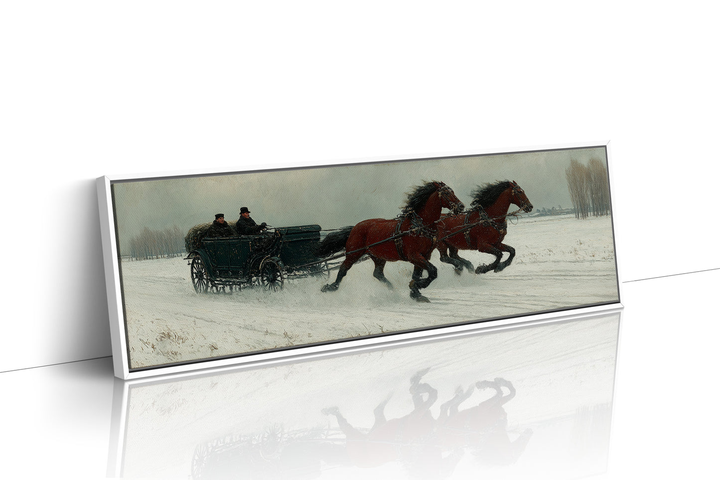 Gallop Through Winter Fields