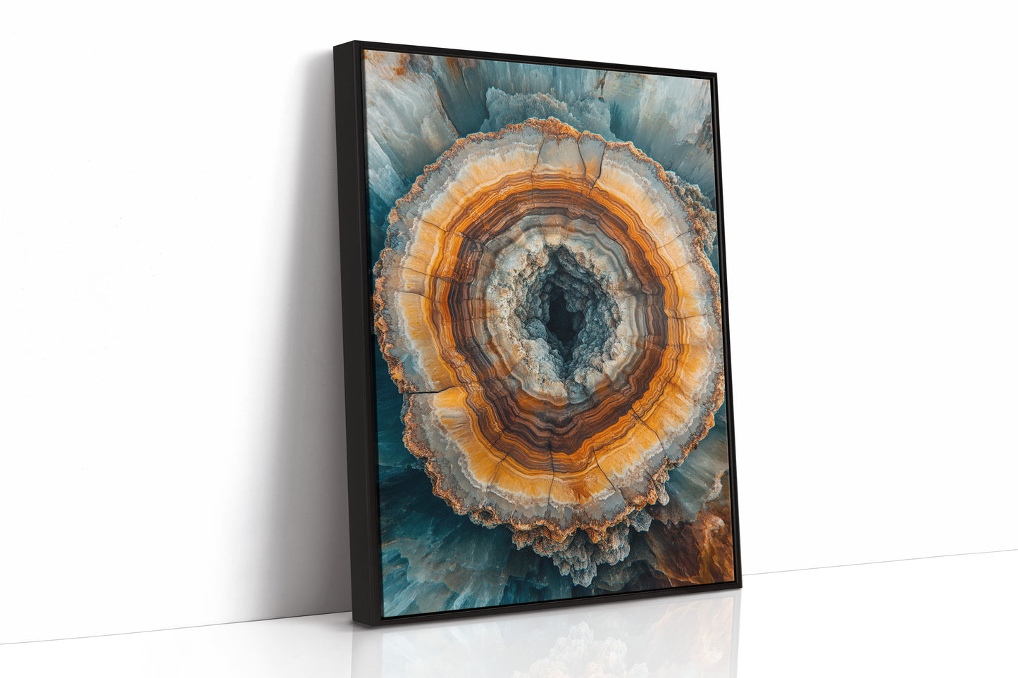 AL0014 - Black Framed Canvas image 1