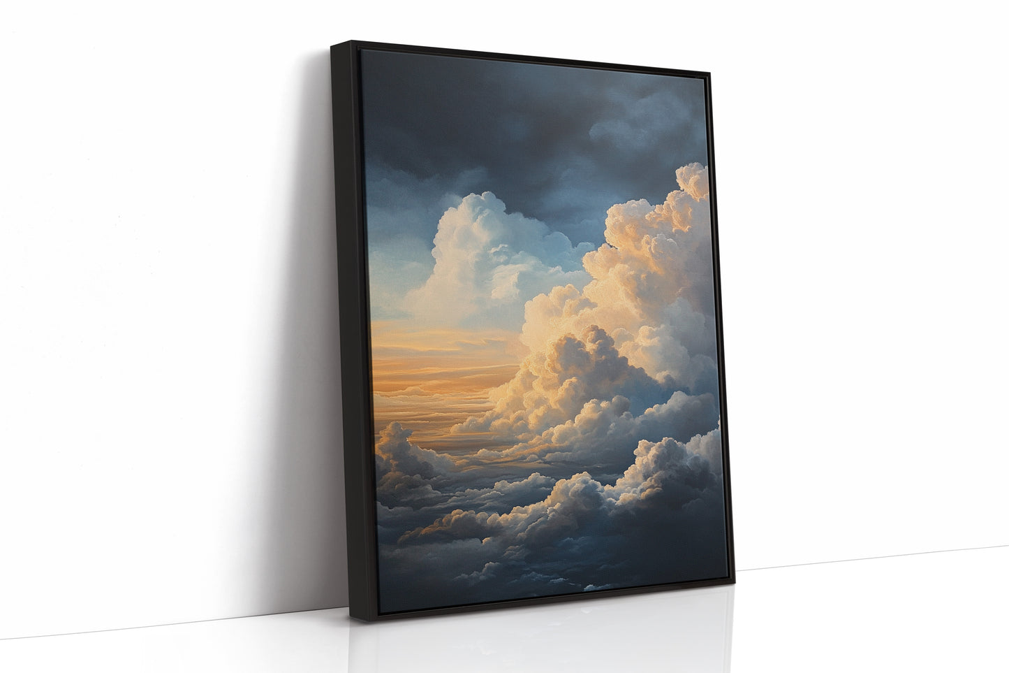 AL0043 - Premium Art Print - Black Framed Canvas image 1