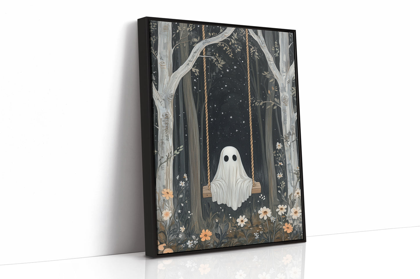 AL0154 - Premium Art Print - Black Framed Canvas image 1