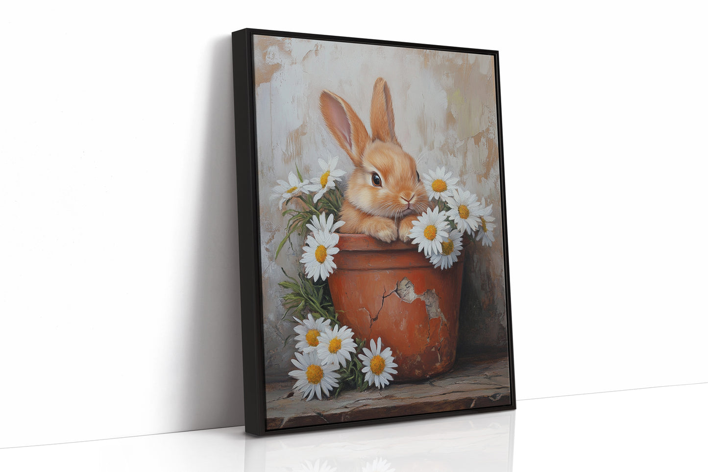 AL0167 - Premium Art Print - Black Framed Canvas image 1