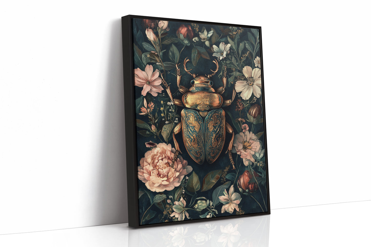 AL0175 - Premium Art Print - Black Framed Canvas image 1