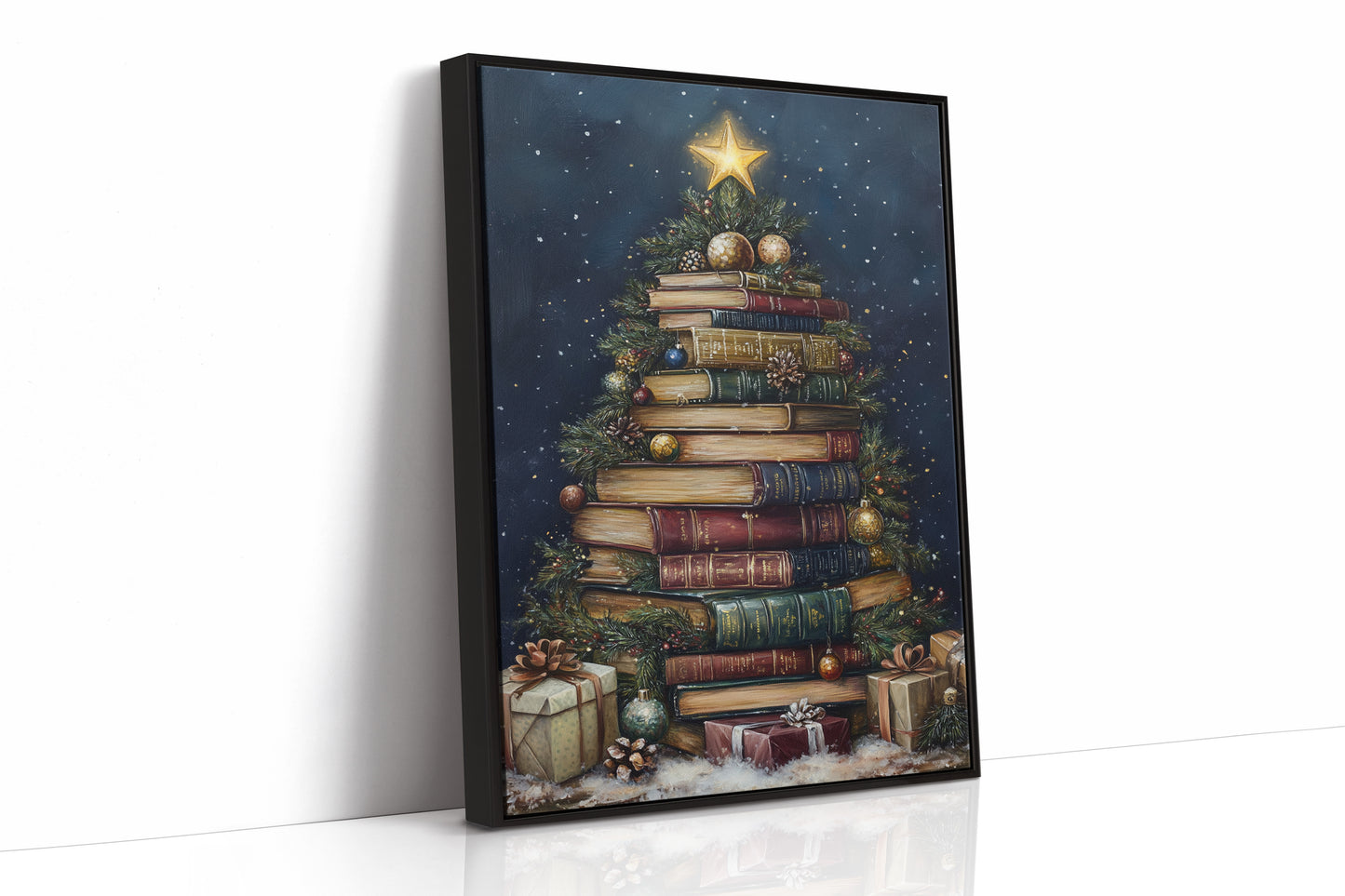 AL0178 - Premium Art Print - Black Framed Canvas image 1