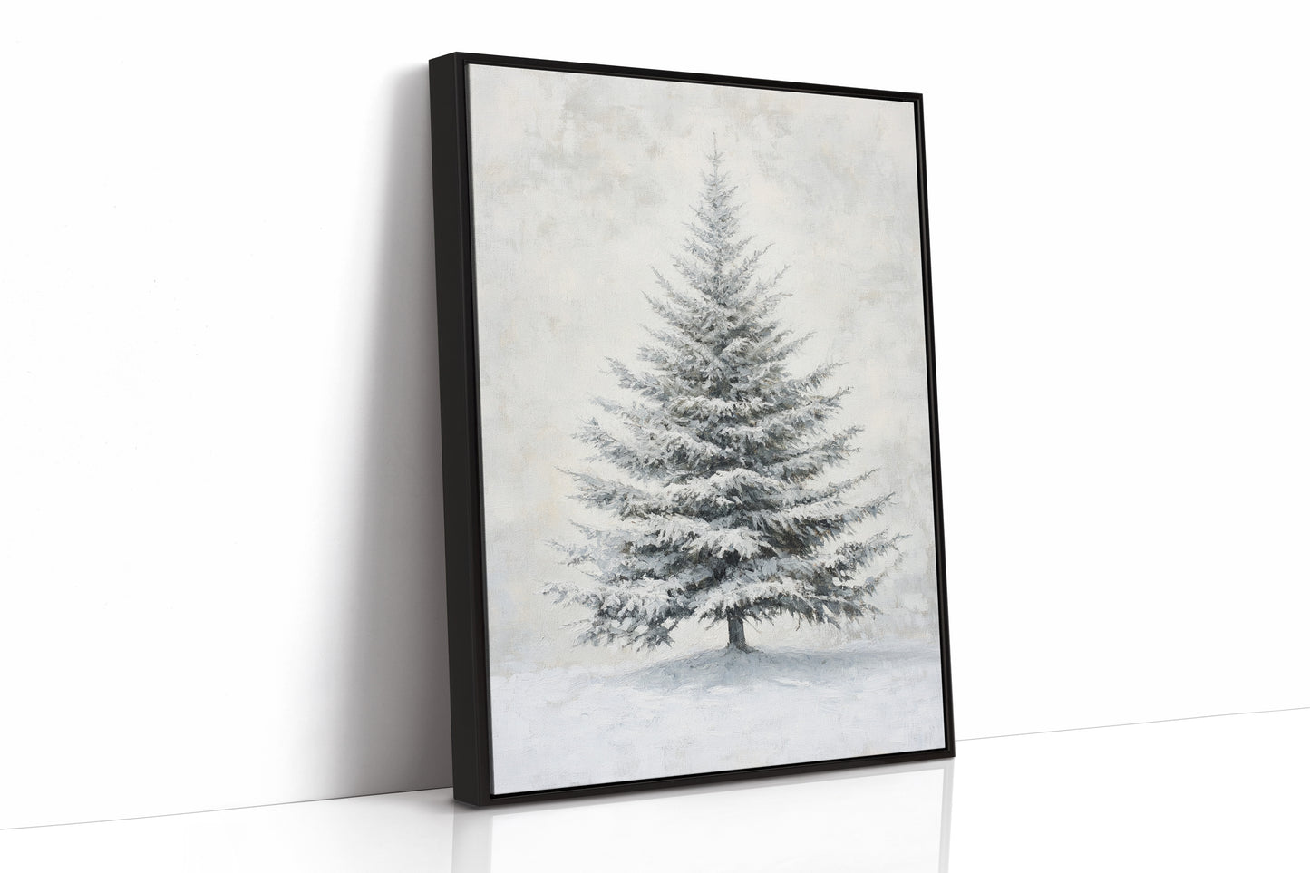 AL0190 - Premium Art Print - Black Framed Canvas image 1