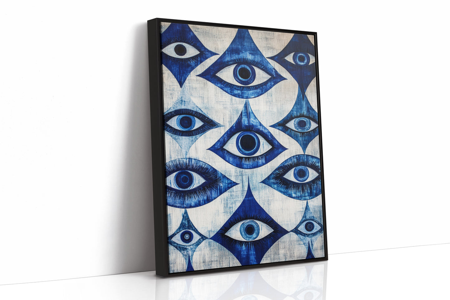 AL0196 - Premium Art Print - Black Framed Canvas image 1