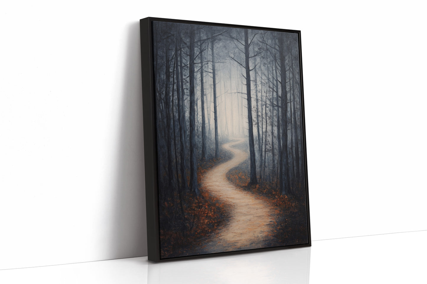 AL0197 - Premium Art Print - Black Framed Canvas image 1