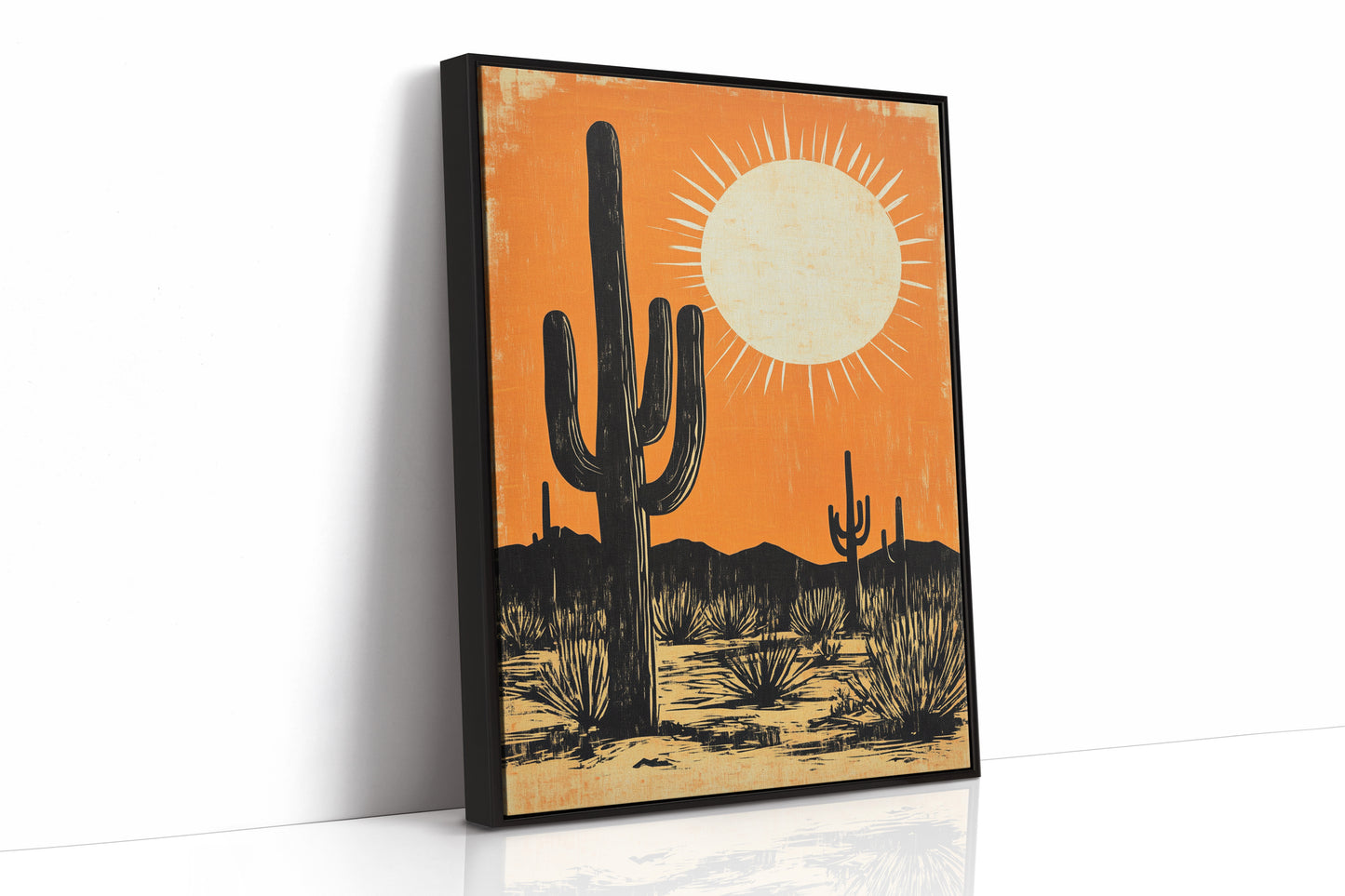 AL0240 - Premium Art Print - Black Framed Canvas image 1