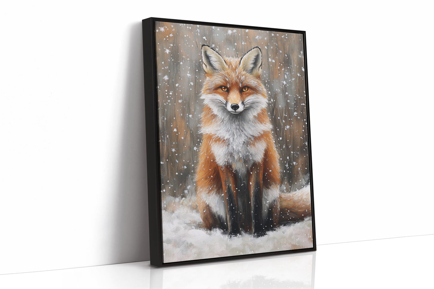 AL0244 - Premium Art Print - Black Framed Canvas image 1