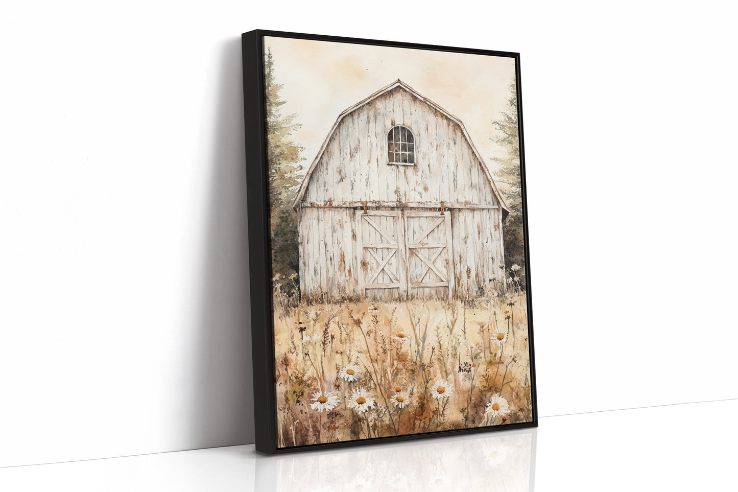 AL0263 - Premium Art Print - Black Framed Canvas image 1