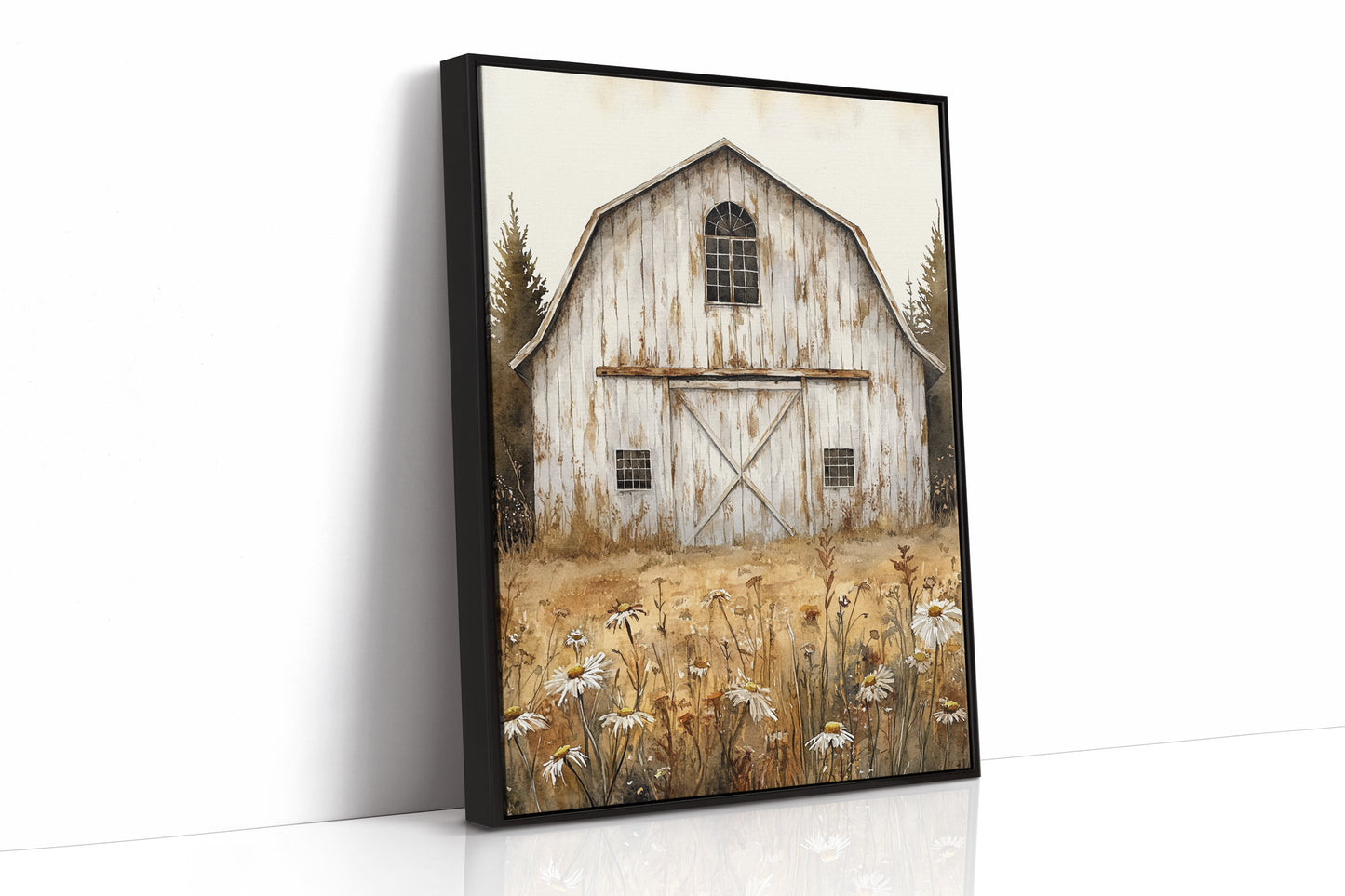 AL0264 - Premium Art Print - Black Framed Canvas image 1