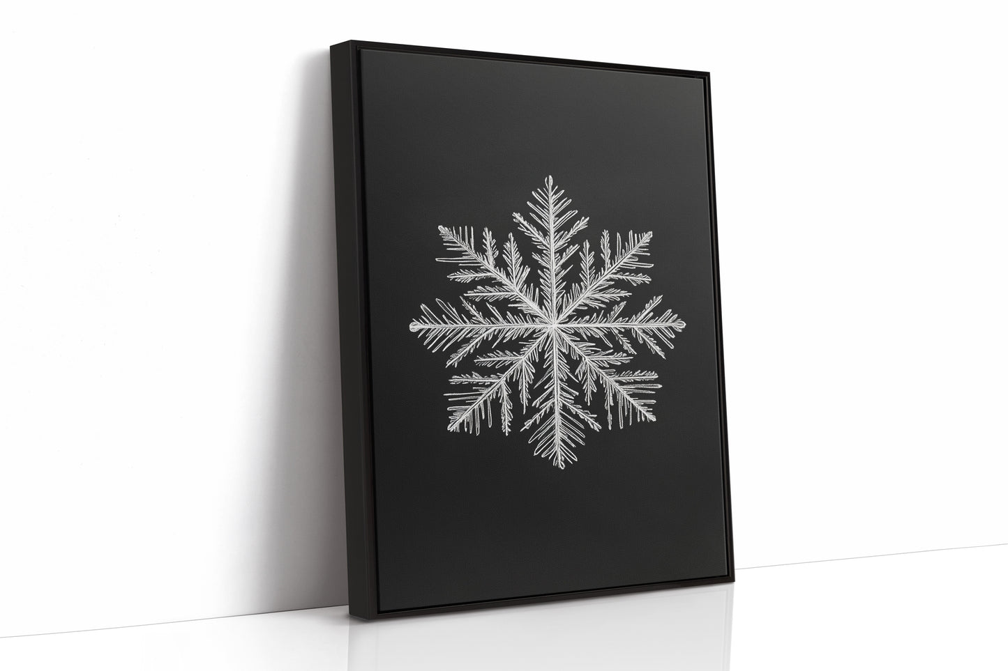 AL0268 - Premium Art Print - Black Framed Canvas image 1