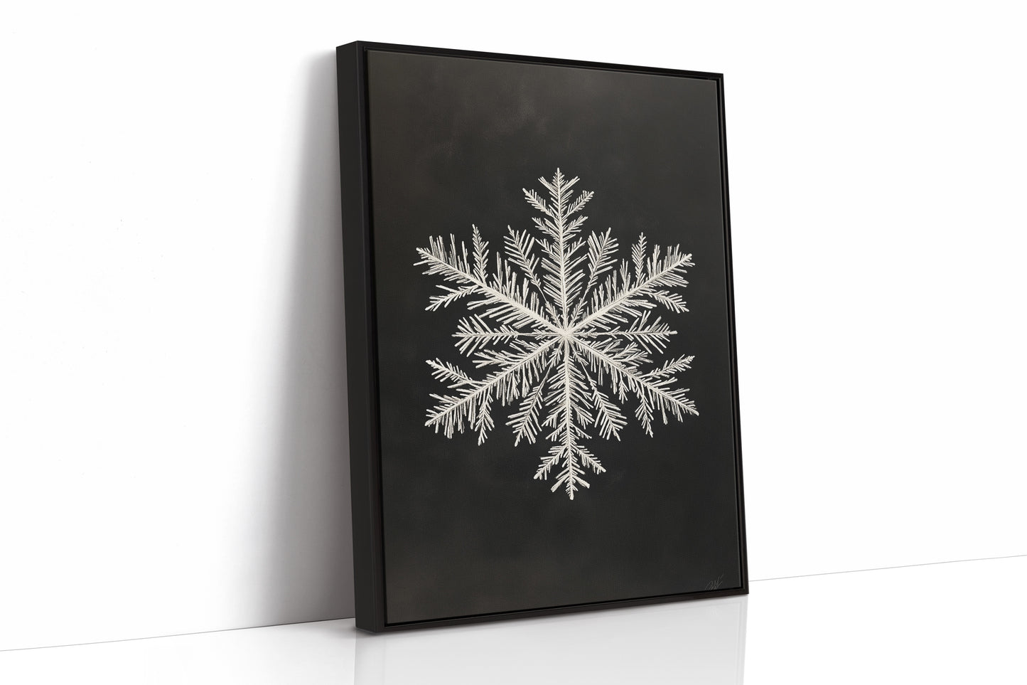 AL0269 - Premium Art Print - Black Framed Canvas image 1