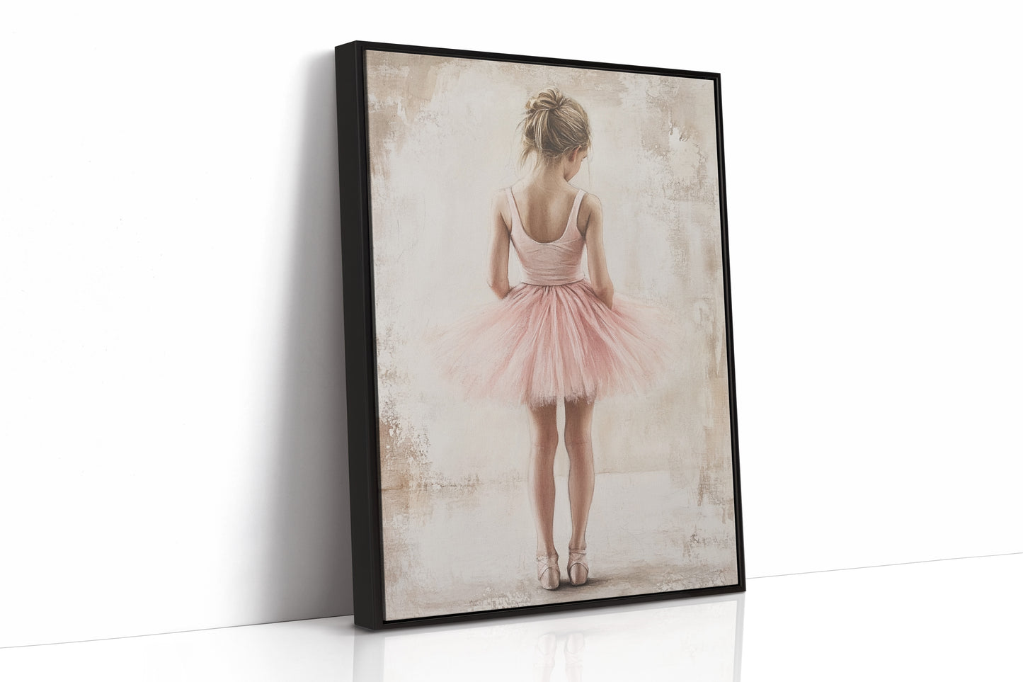AL0283 - Premium Art Print - Black Framed Canvas image 1